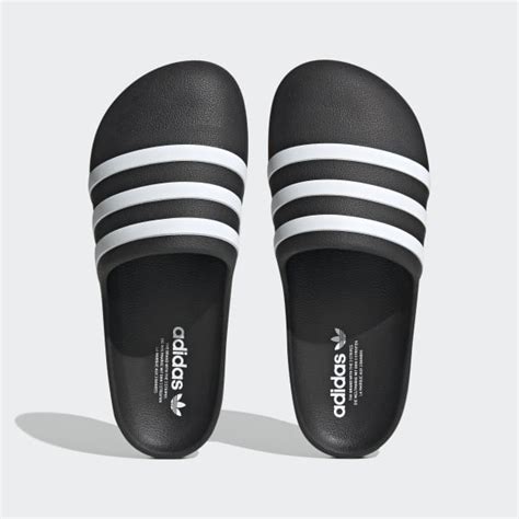 adidas badslippers zwart sale|adidas sandalen nl.